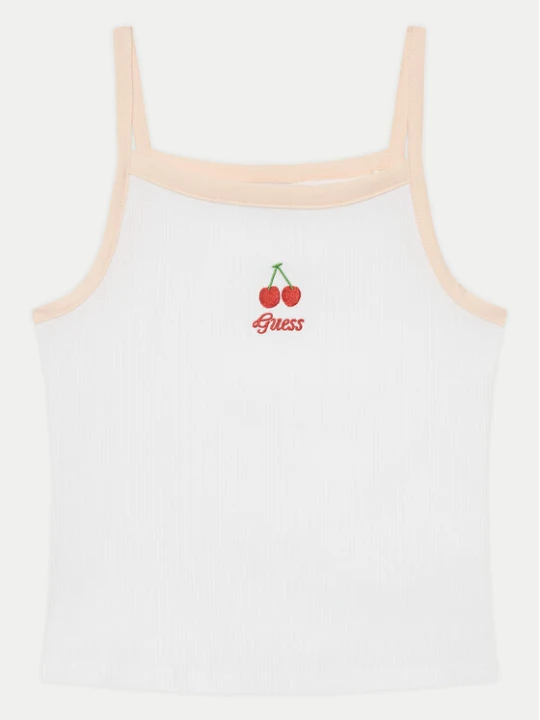 Zdjęcie produktu Guess Top J5GI07 KCU20 Biały Slim Fit