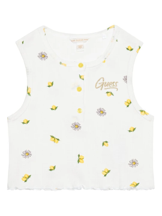 Zdjęcie produktu Guess Top J6GI02 KF794 Biały Regular Fit