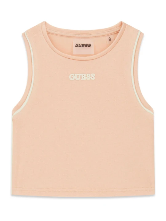 Zdjęcie produktu Guess Top J6GI37 KF972 Pomarańczowy jasny Slim Fit
