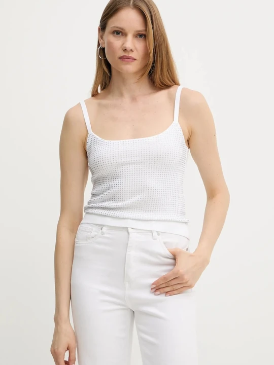 Zdjęcie produktu Guess top KHLOE biały
