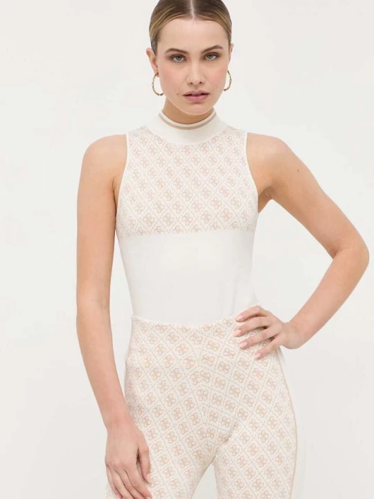 Zdjęcie produktu Guess top LISE beżowy