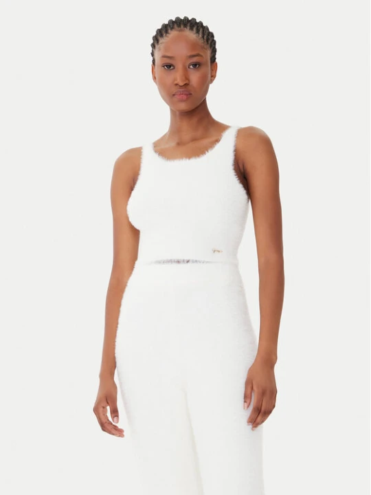 Zdjęcie produktu Guess Top O5BR01 Z1282 Écru Regular Fit Kremowy