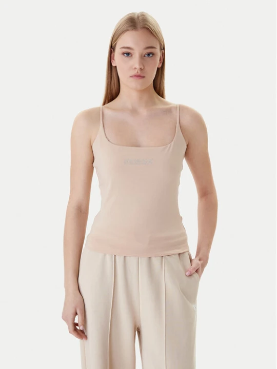 Zdjęcie produktu Guess Top V5GP22 J1314 Beżowy Slim Fit