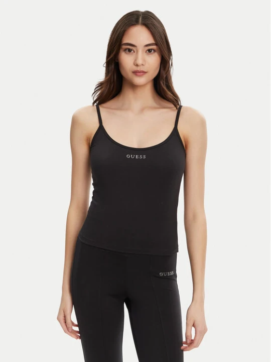 Zdjęcie produktu Guess Top V5RP09 KCD02 Czarny Regular Fit