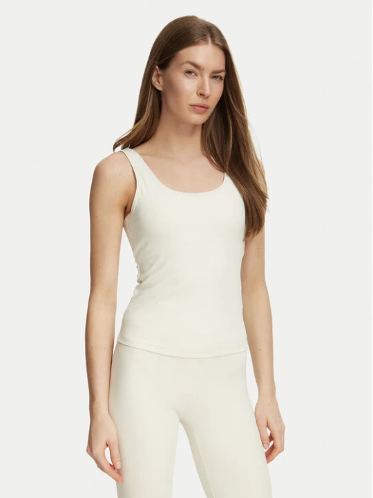 Zdjęcie produktu Guess Top V6BP09 K6727 Kremowy Slim Fit