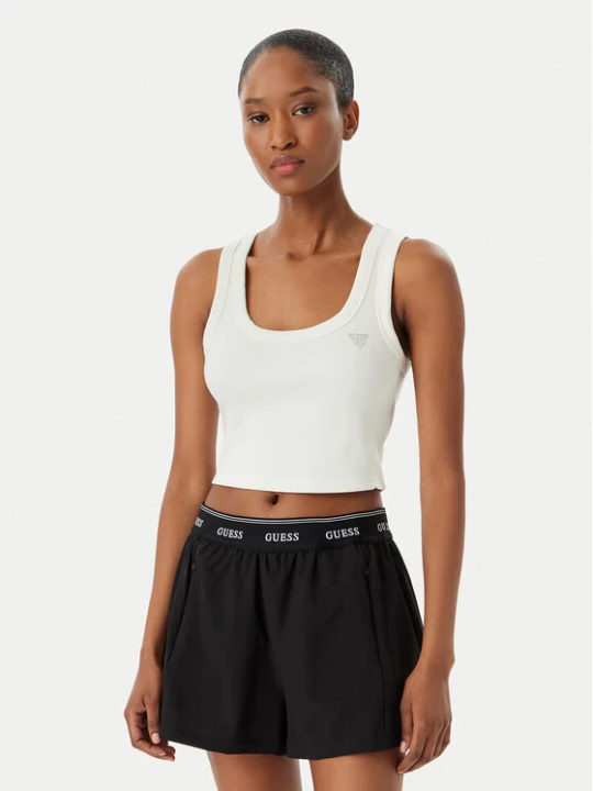 Zdjęcie produktu Guess Top V6GP07 K2987 Biały Slim Fit