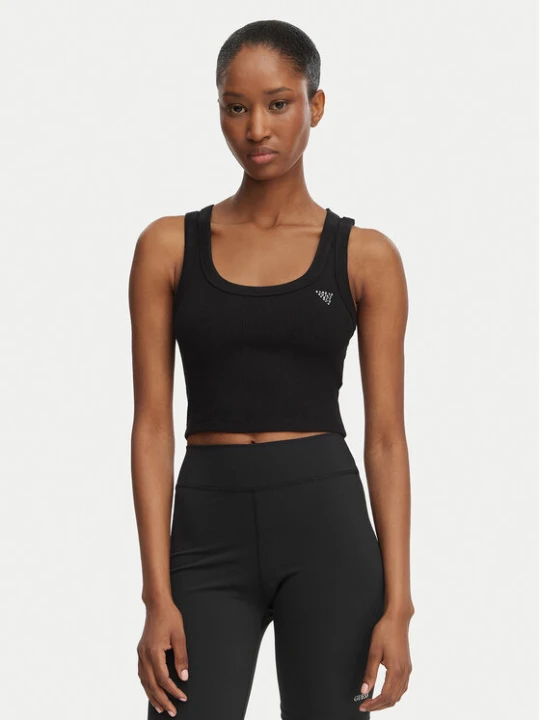 Zdjęcie produktu Guess Top V6GP07 K2987 Czarny Slim Fit