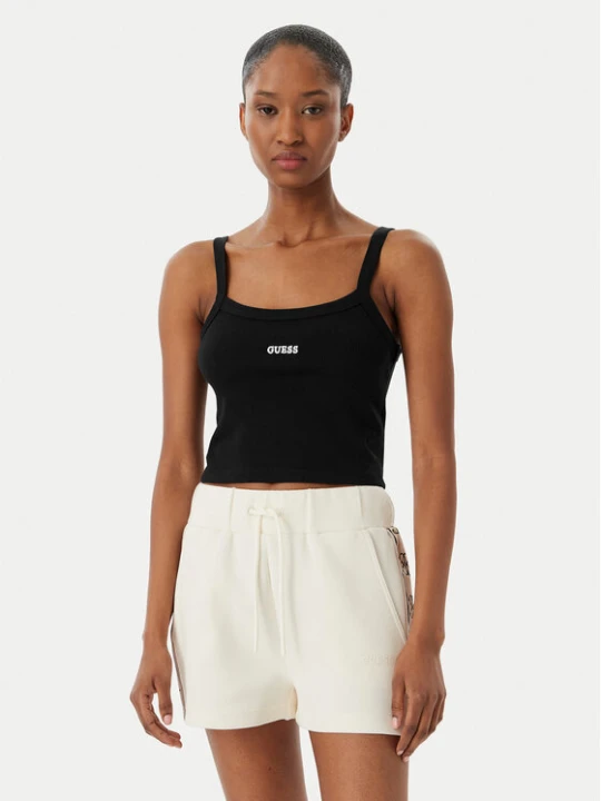 Zdjęcie produktu Guess Top V6GP16 K3180 Czarny Regular Fit