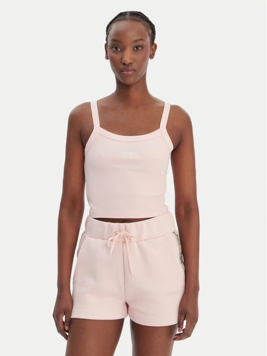 Zdjęcie produktu Guess Top V6GP16 K3180 Różowy Regular Fit
