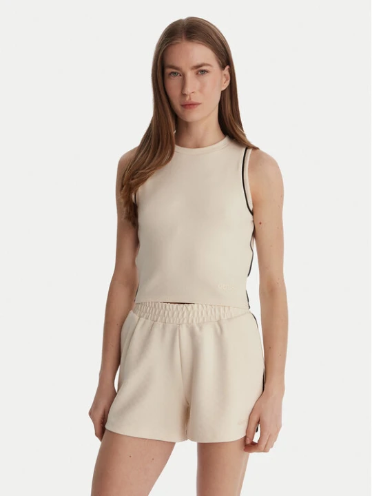 Zdjęcie produktu Guess Top V6GP17 K3215 Écru Regular Fit Kremowy
