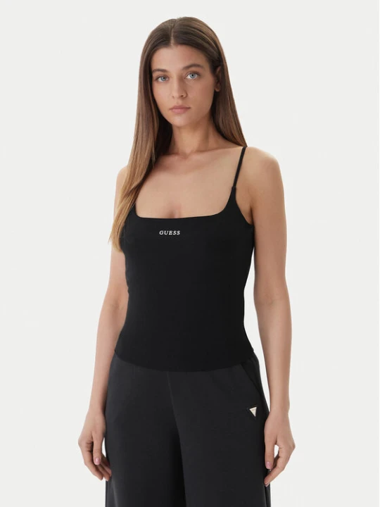 Zdjęcie produktu Guess Top V6GP18 K3470 Czarny Regular Fit
