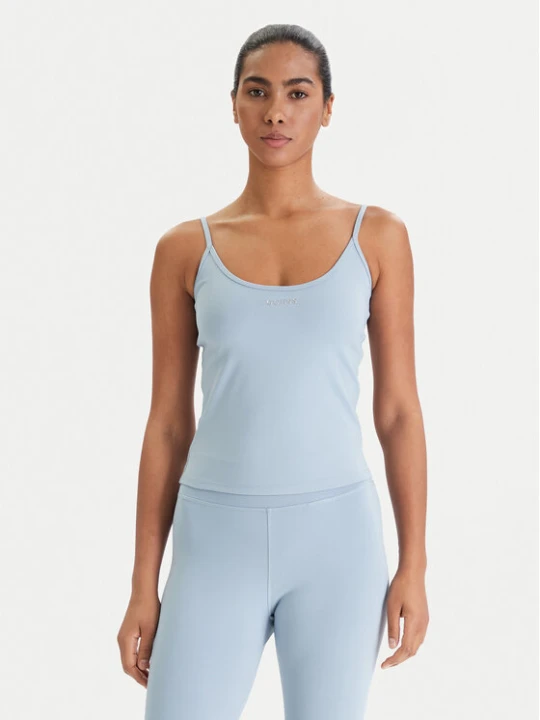 Zdjęcie produktu Guess Top V6RP14 KD952 Niebieski Slim Fit