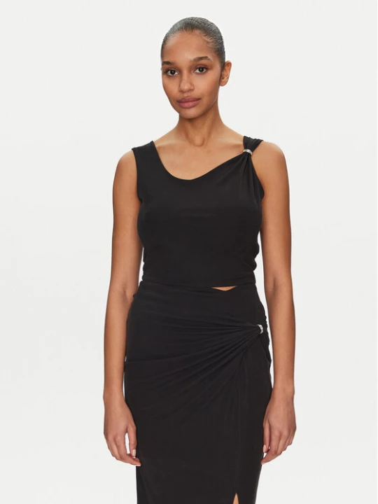 Zdjęcie produktu Guess Top W5GP22 KAQL2 Czarny Regular Fit