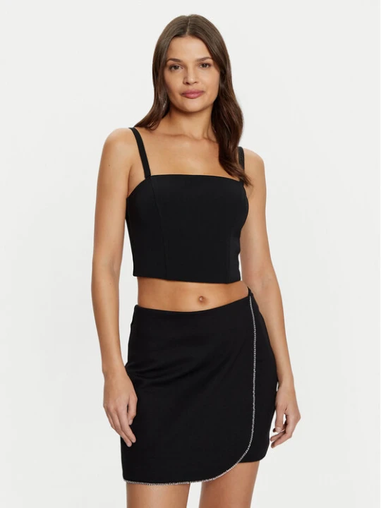 Zdjęcie produktu Guess Top W5RH26 WGLO2 Czarny Regular Fit
