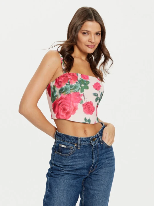 Zdjęcie produktu Guess Top W5RH26 WGLO2 Kolorowy Regular Fit