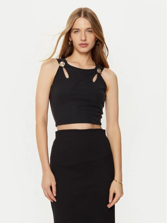 Zdjęcie produktu Guess Top W5RP13 KAQL2 Czarny Regular Fit