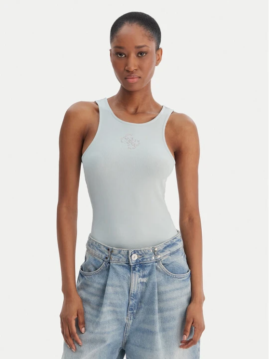 Zdjęcie produktu Guess Top W6RP39 KD092 Zielony Regular Fit