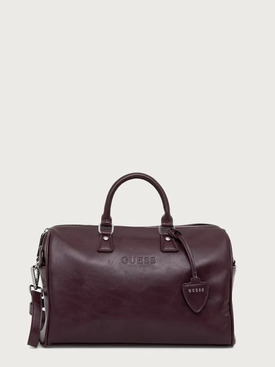 Zdjęcie produktu Guess torba damska z imitacji skóry ERIN bordowy