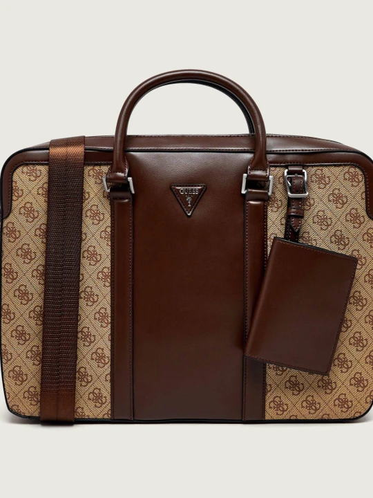 Zdjęcie produktu Guess Torba na laptopa 15" MILANO beżowy