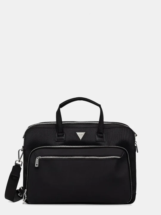 Zdjęcie produktu Guess torba na laptopa męska BERNA czarny