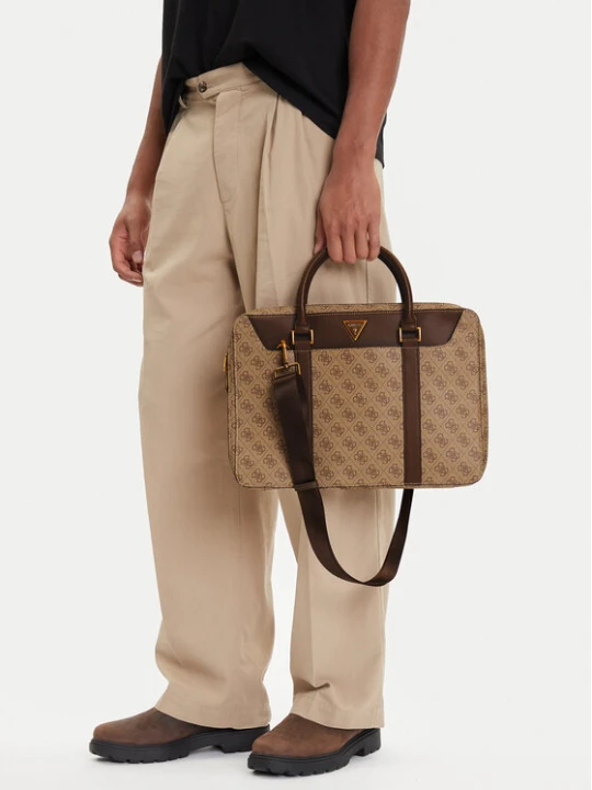 Zdjęcie produktu Guess Torba na laptopa Vezzola Smart HMEVZL P3138 Beżowy
