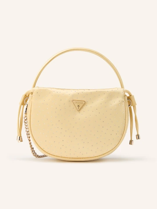 Zdjęcie produktu Guess Torba Na Ramię Elsie Z Kamieniami Ozdobnymi gelb CZARNY