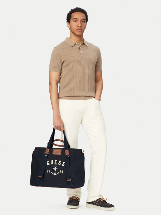 Zdjęcie produktu Guess Torba weekendowa HMOSCM P6246 Granatowy