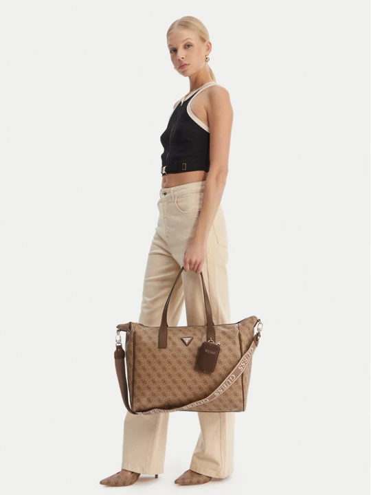 Zdjęcie produktu Guess Torba weekendowa Latona Travel TWHB92 11017 Brązowy