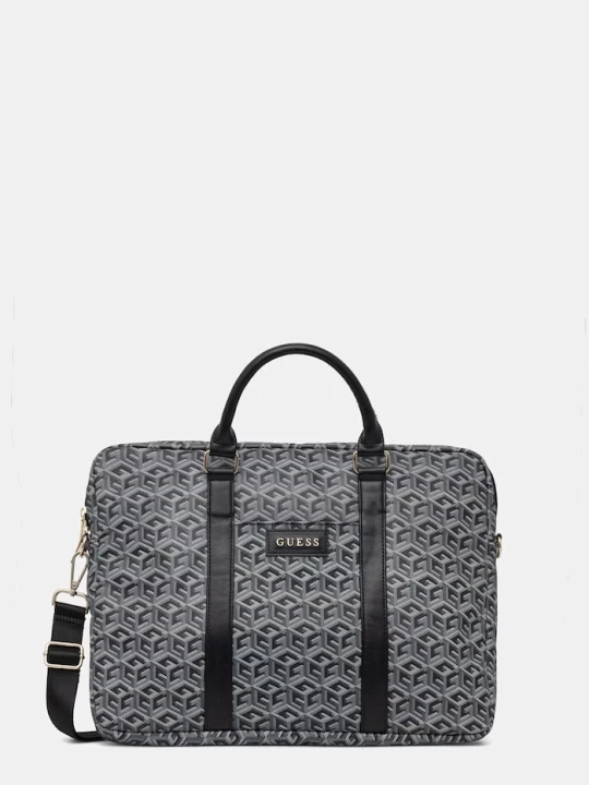 Zdjęcie produktu Guess torba z imitacji skóry szary