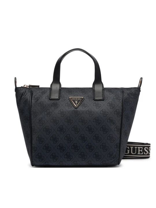 Zdjęcie produktu Guess Torebka Adrian Logo Travel TWNB21 68019 Szary ciemny