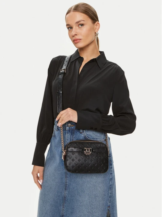 Zdjęcie produktu Guess Torebka Arlena Logo (PG) HWPG93 36140 Czarny