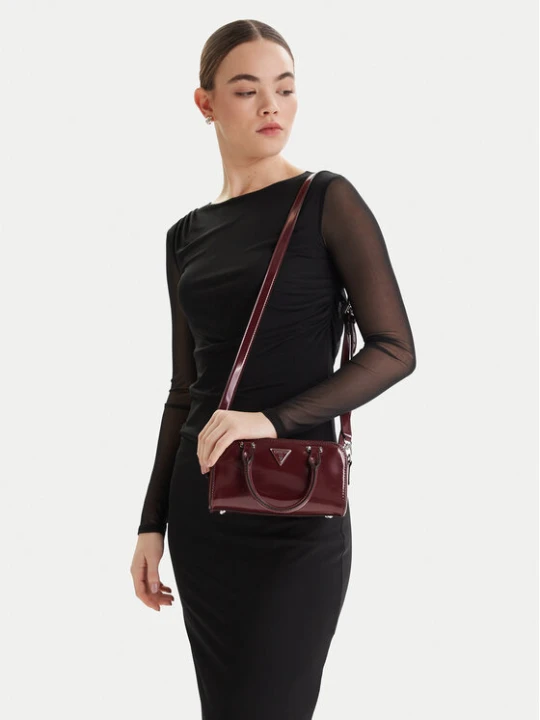 Zdjęcie produktu Guess Torebka Arnela Mini HWNY94 96740 Bordowy
