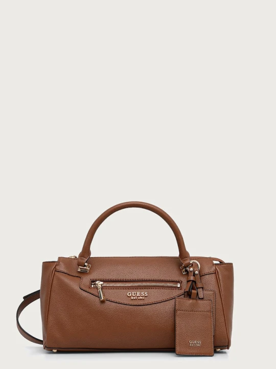 Zdjęcie produktu Guess torebka bagietka damska z imitacji skóry ANTONIA brązowy