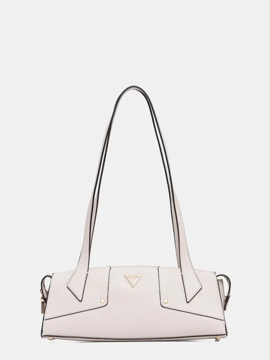Zdjęcie produktu Guess torebka bagietka damska z imitacji skóry DARCY beżowy