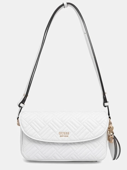 Zdjęcie produktu Guess torebka bagietka damska z imitacji skóry SALLY biały