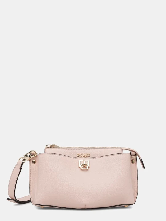 Zdjęcie produktu Guess torebka crossbody damska z imitacji skóry BIANCA różowy