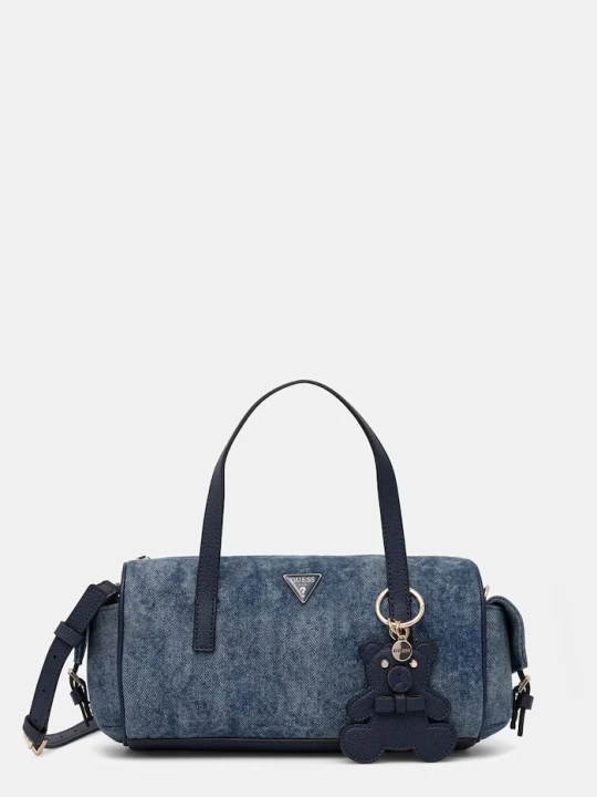 Zdjęcie produktu Guess torebka crossbody damska jeansowa KASSIE niebieski