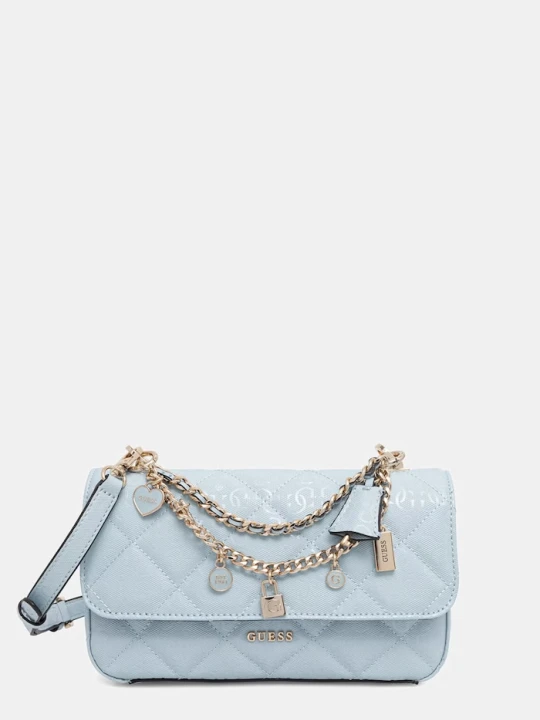Zdjęcie produktu Guess torebka crossbody damska LIBBY niebieski