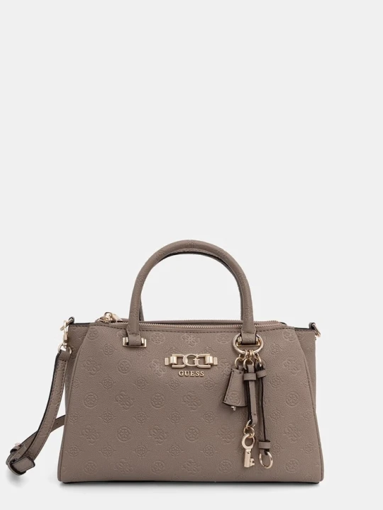 Zdjęcie produktu Guess torebka crossbody damska z imitacji skóry ANISE beżowy