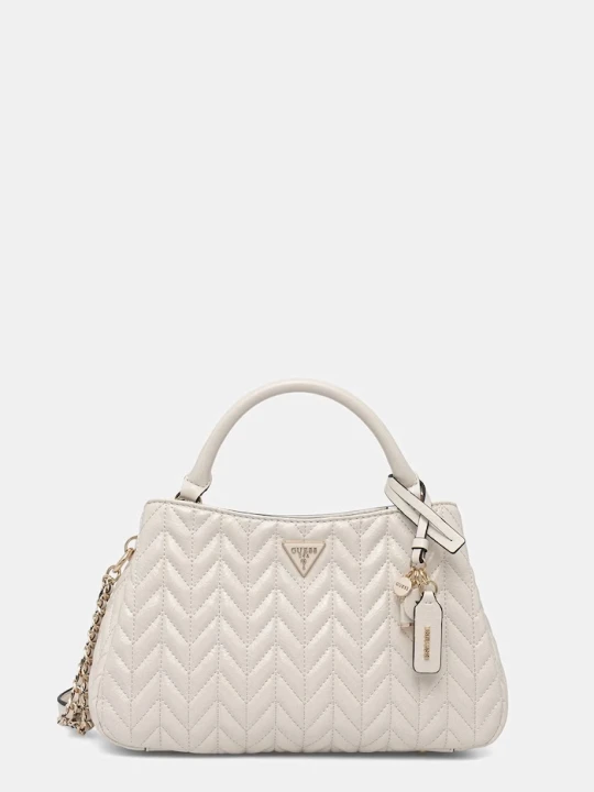 Zdjęcie produktu Guess torebka crossbody damska z imitacji skóry CHERYL beżowy