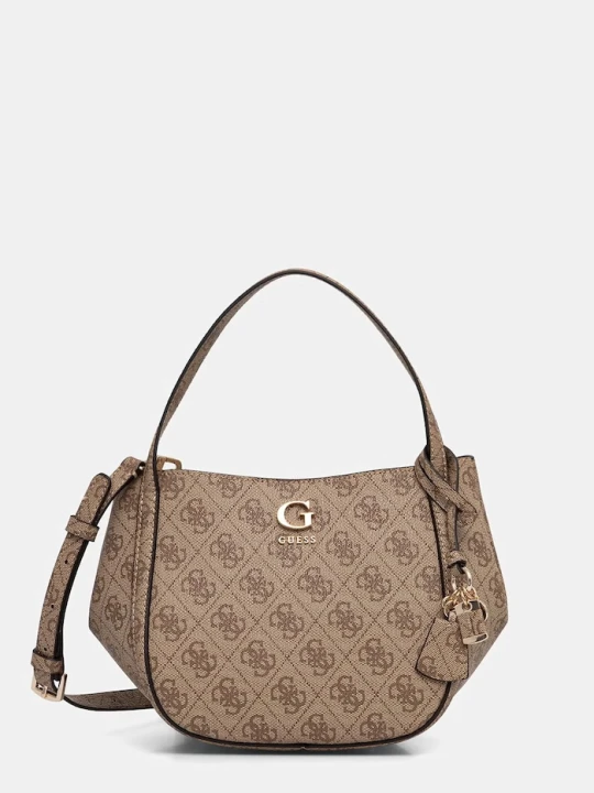 Zdjęcie produktu Guess torebka crossbody damska z imitacji skóry COLEEN beżowy