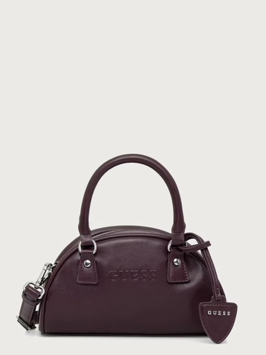 Zdjęcie produktu Guess torebka crossbody damska z imitacji skóry CRIS bordowy
