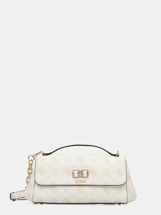 Zdjęcie produktu Guess torebka crossbody damska z imitacji skóry EMELIE biały