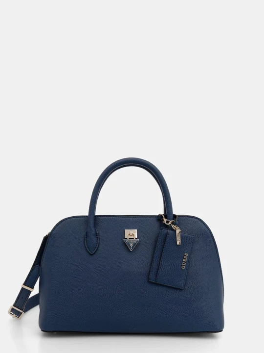 Zdjęcie produktu Guess torebka crossbody damska z imitacji skóry PATSIE granatowy