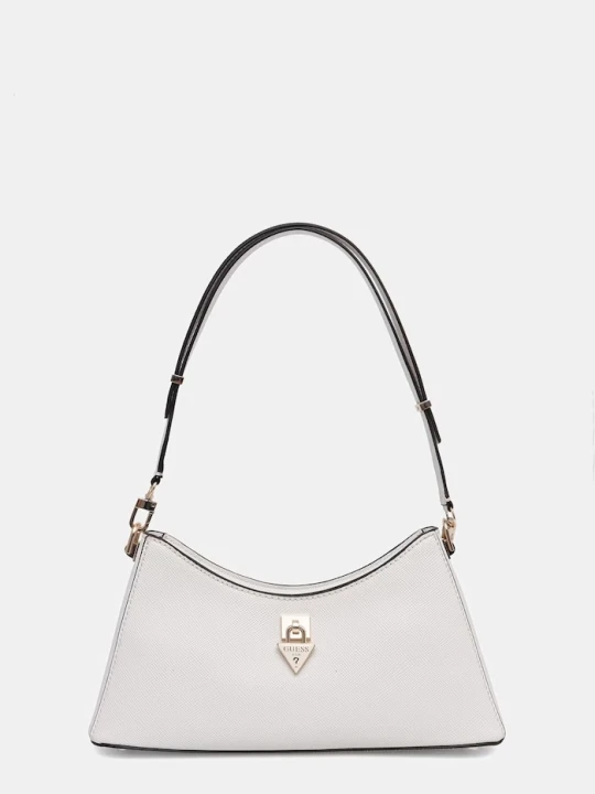 Zdjęcie produktu Guess torebka crossbody damska z imitacji skóry PATSIE beżowy