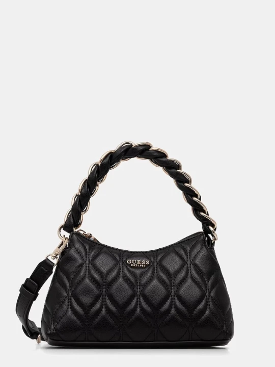 Zdjęcie produktu Guess torebka damska z imitacji skóry MAXINE czarny