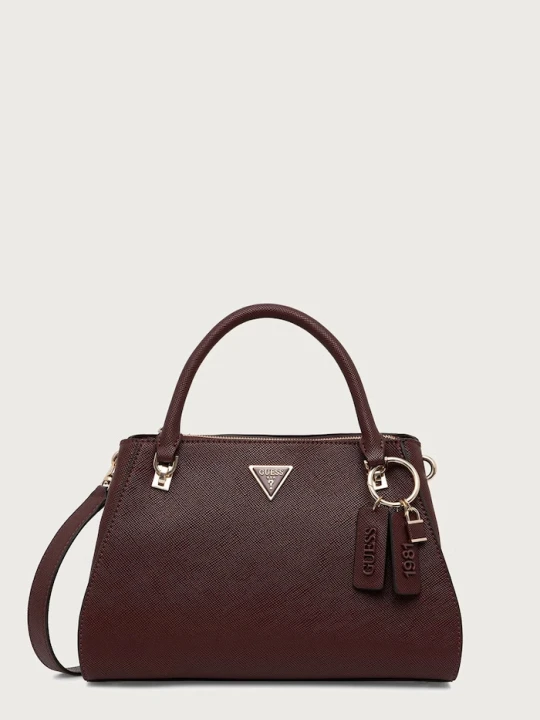 Zdjęcie produktu Guess torebka damska z imitacji skóry NOELLE bordowy