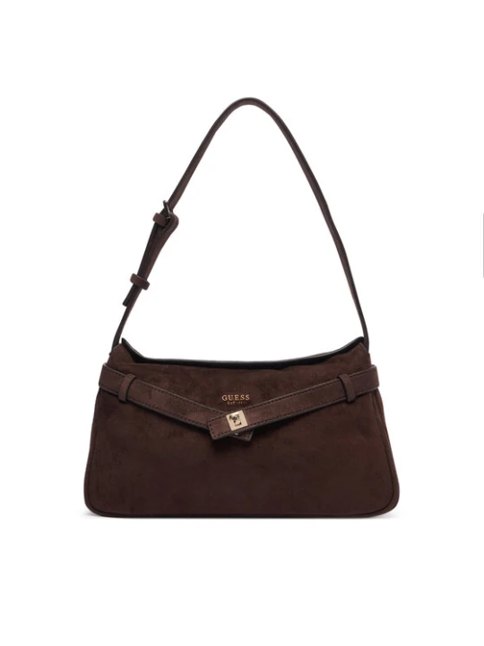 Zdjęcie produktu Guess Torebka Ella HWSG97 54180 Brązowy ciemny