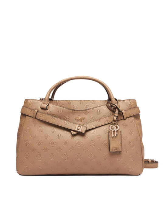 Zdjęcie produktu Guess Torebka Ella Logo HWPD97 46060 Beżowy ciemny
