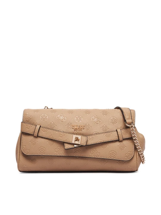 Zdjęcie produktu Guess Torebka Ella Logo HWPD97 46210 Beżowy jasny